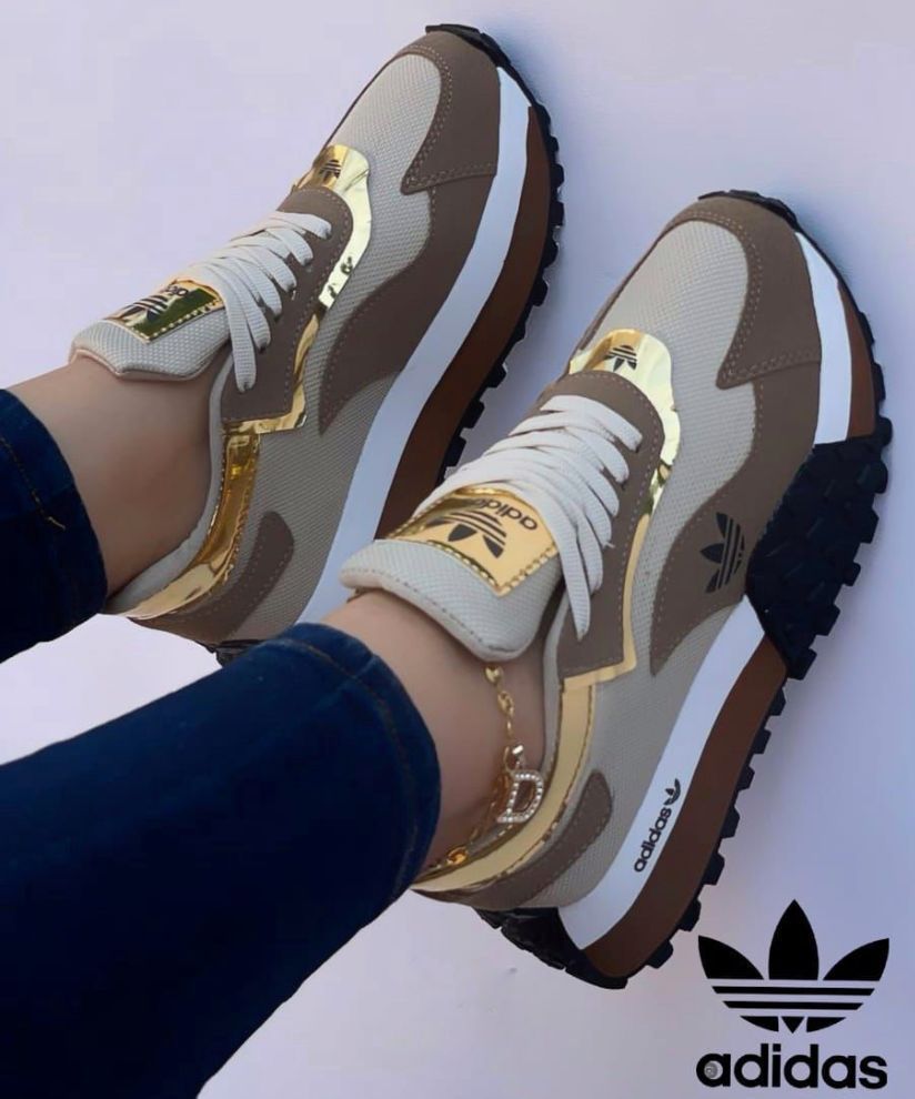 Tenis Adidas Diamond Femenino - Casual con Detalles de Charol y Suela Liviana