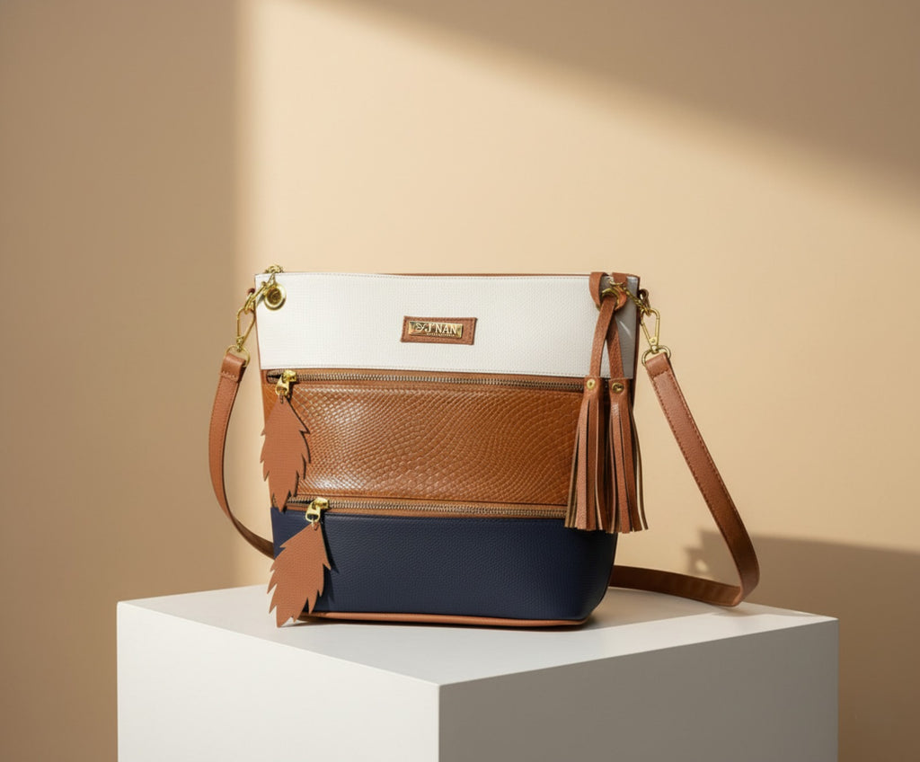 Bolso Aura J'nan Premium - Nova Coleção Exclusiva com Herrajes Dourados + Caixa