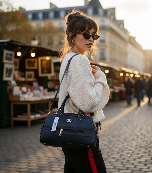 Bolso Brave Edição Especial Premium - Importado com Mini Bolso + Herrajes Dourados