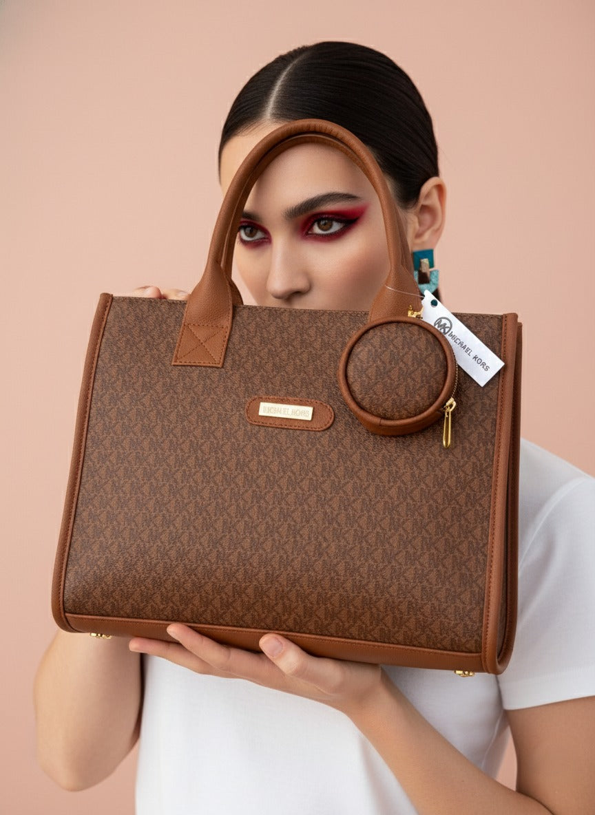 Bolso MK Dalia Premium - Lançamento Exclusivo com Monedero + Herrajes Dourados