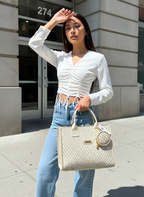 Bolso MK Dalia Premium - Lançamento Exclusivo com Monedero + Herrajes Dourados