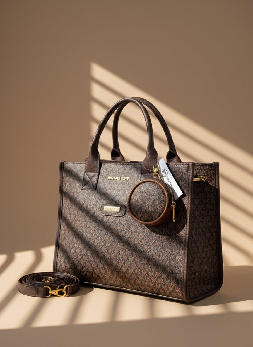 Bolso MK Dalia Premium - Lançamento Exclusivo com Monedero + Herrajes Dourados