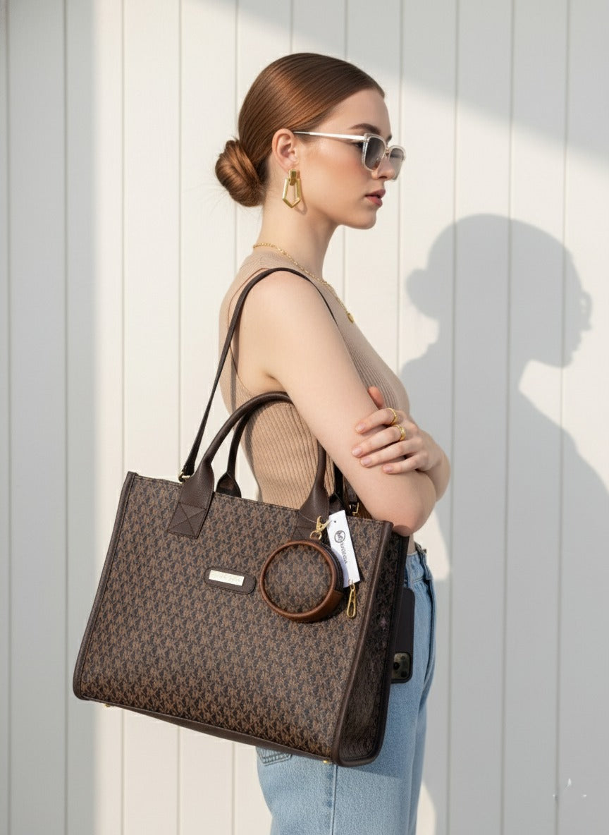 Bolso MK Dalia Premium - Lançamento Exclusivo com Monedero + Herrajes Dourados